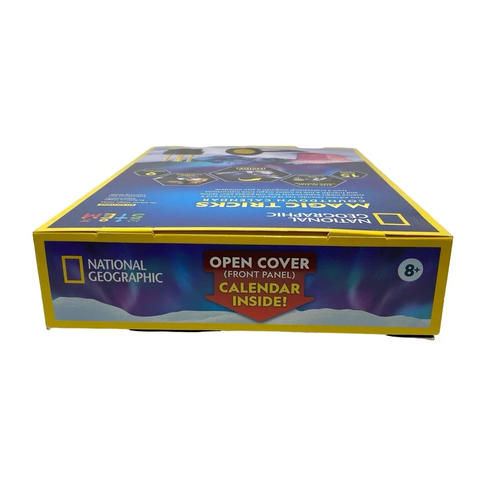 National Geographic Magic Tricks‎ Countdown Calendar STEM Advent Kit 24 Days